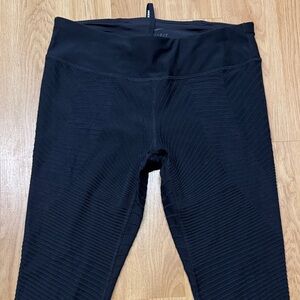 Nike textured running size medium m dri-fit Black Leggings